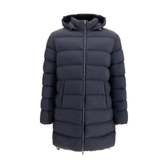 Herno Black Polyamide Full-Length Jacket