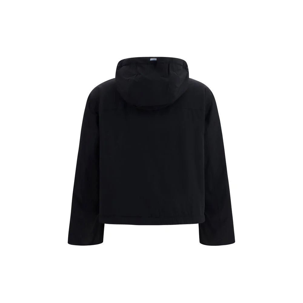 Herno Black Polyamide Shell Jacket