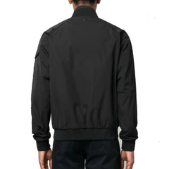 Herno Black Polyester Bomber - IT50 | L