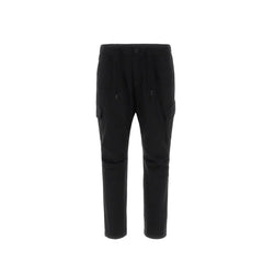 Herno Black Polyester Cargo Pants - L