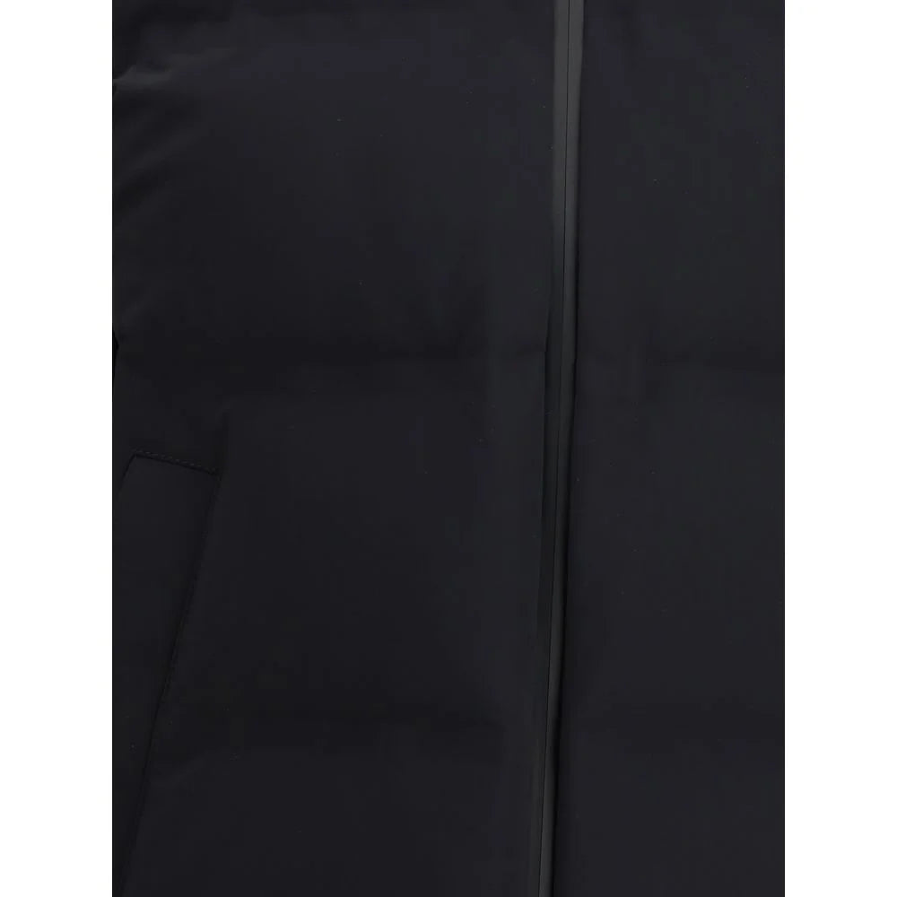 Herno Black Polyester Full-Length Jacket