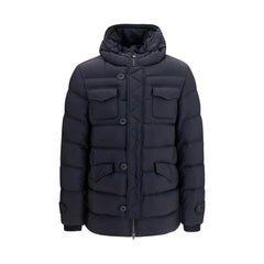Herno Black Polyester Full-Length Jacket