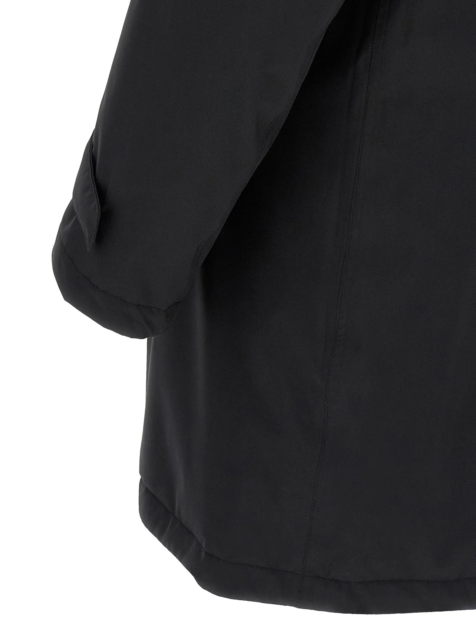 Herno Black Polyester Parka - 48 | M
