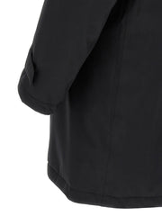 Herno Black Polyester Parka - 48 | M