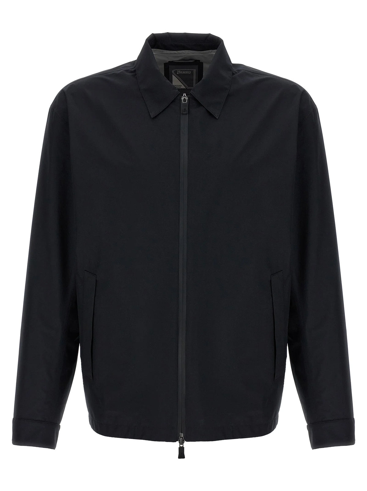 Herno Black Polyester Shell Jacket - XXL