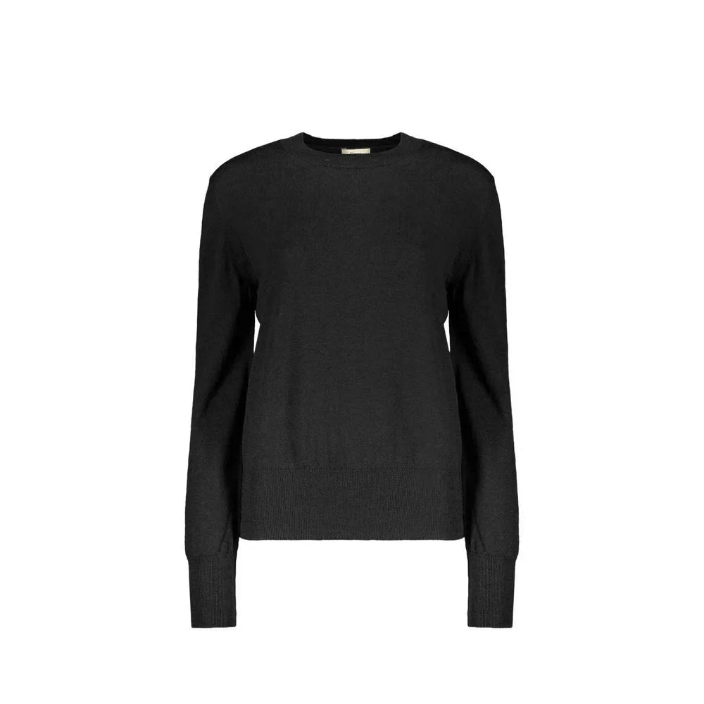 Herno Black Virgin Wool Sweatshirt - 42