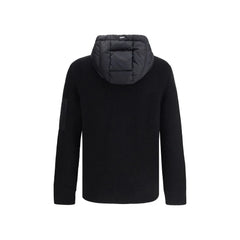 Herno Black Wool Bomber - IT54 | XXL