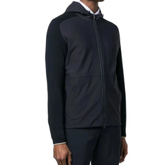 Herno Blue Cotton Shell Jacket - IT54 | XL