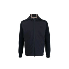Herno Blue Cotton Shell Jacket - IT54 | XL