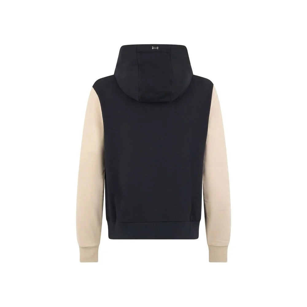 Herno Blue Cotton Sweatshirt