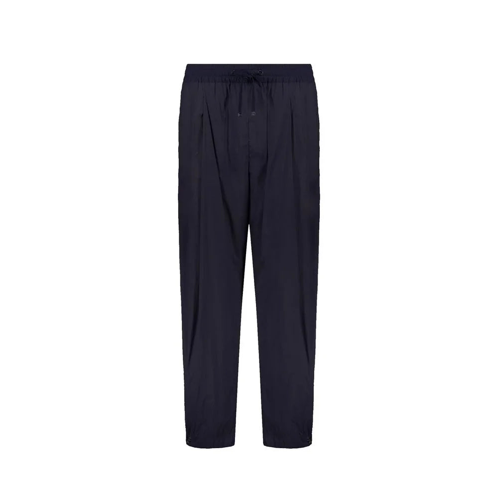 Herno Blue Elastane Casual Pants
