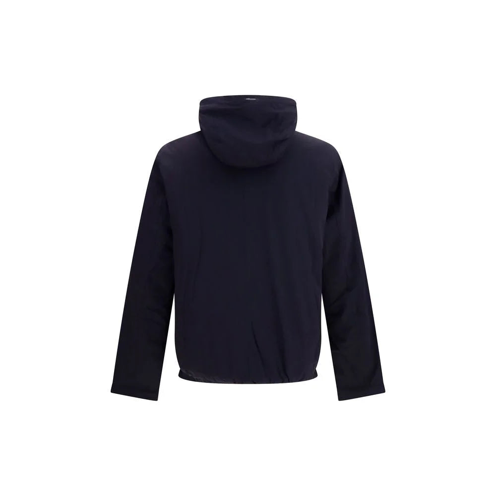 Herno Blue Goose Down Full-Length Jacket