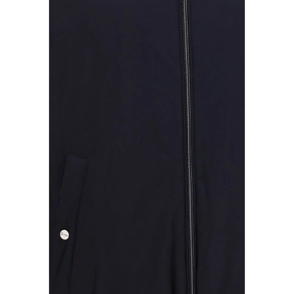 Herno Blue Goose Down Full-Length Jacket