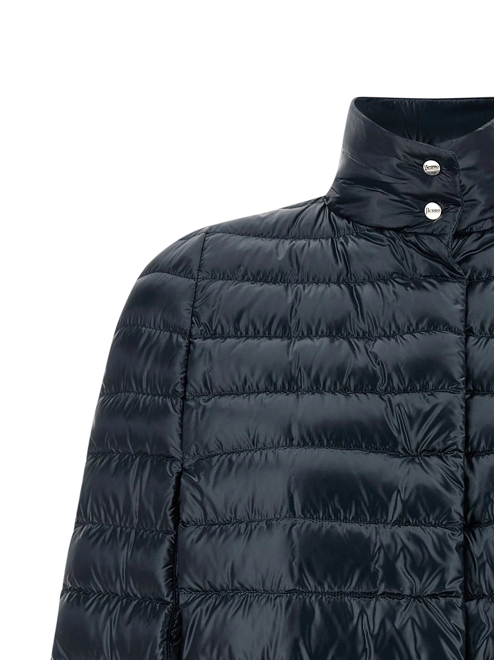 Herno Blue Polyamide Coat - IT42