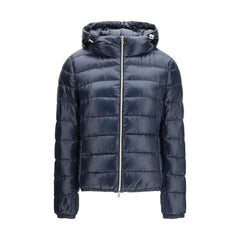 Herno Blue Polyamide Full-Length Jacket - IT44 | L