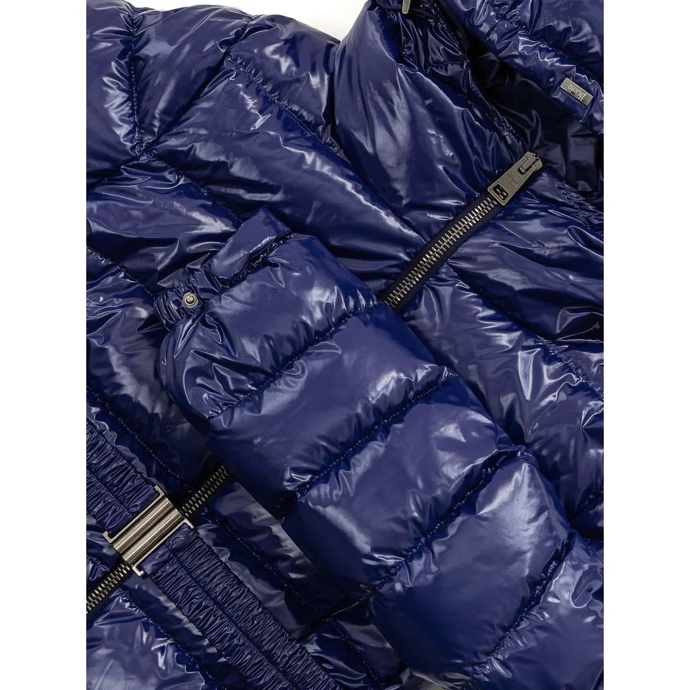 Herno Blue Polyamide Jackets & Coat - IT42|M - Puffer Jackets