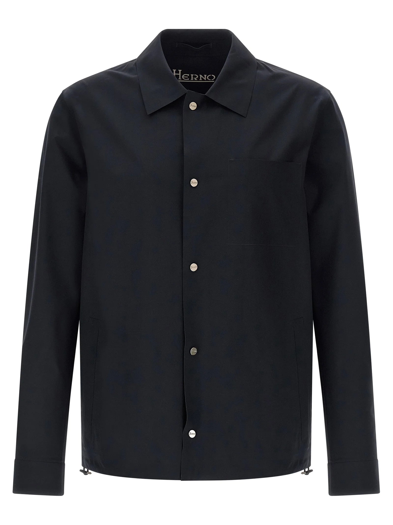 Herno Blue Polyamide Shell Jacket