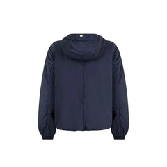 Herno Blue Polyamide Shell Jacket - 40