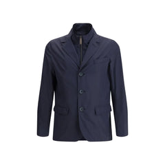 Herno Blue Polyester Clothing - Sport Jackets