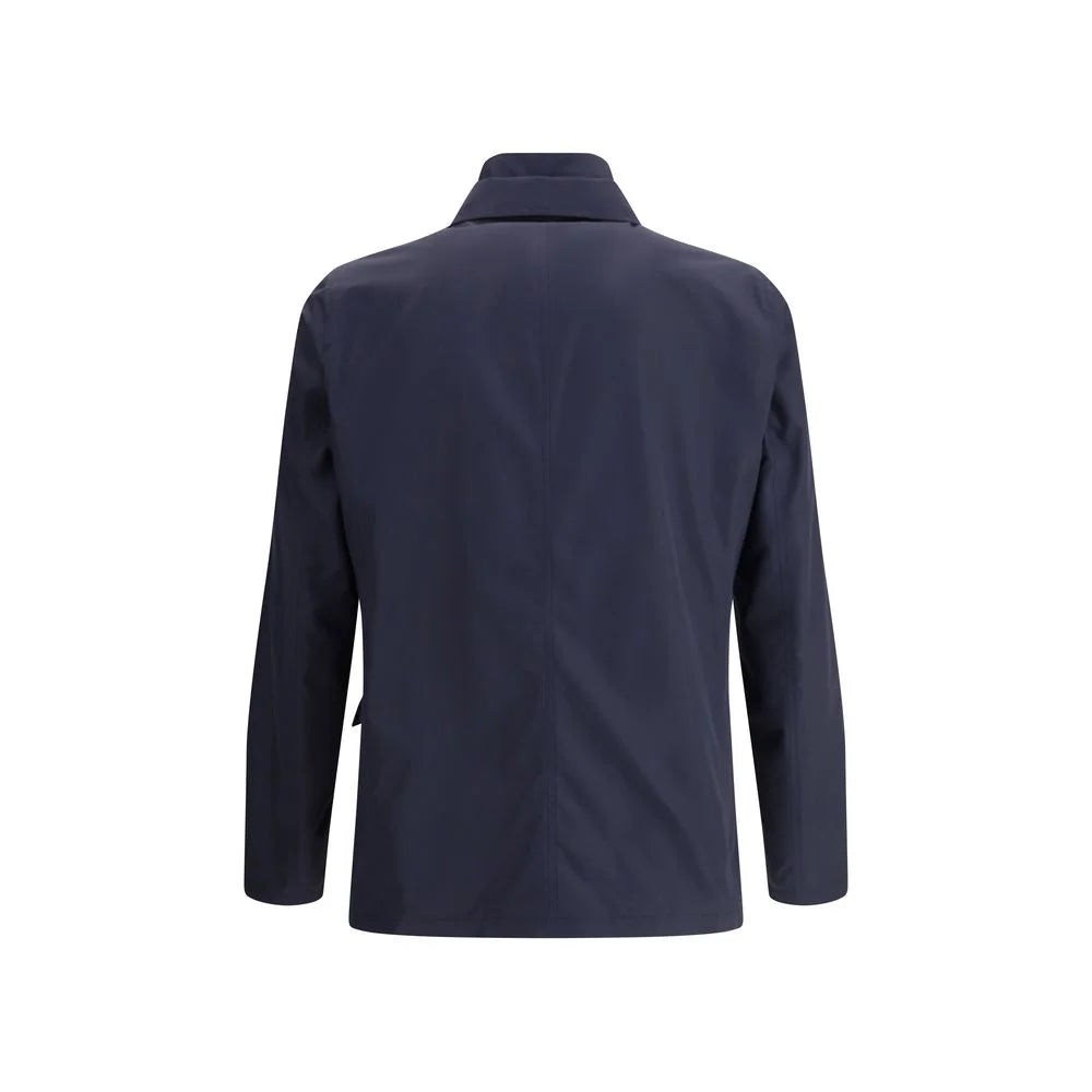 Herno Blue Polyester Clothing - Sport Jackets