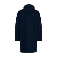 Herno Blue Polyester Coat - IT46 | S