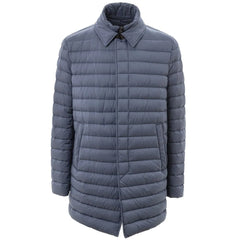 Herno Blue Polyester Jackets & Coat - Puffer Jackets
