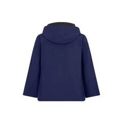 Herno Blue Polyester Rain Coat