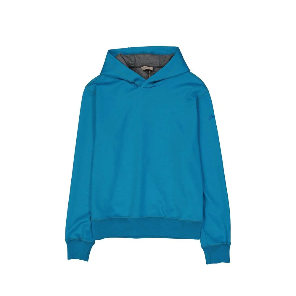 Herno Blue Polyester Sweatshirt - IT50 | L