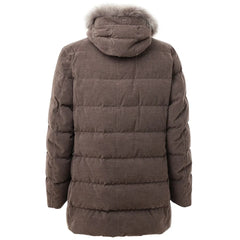 Herno Brown Cotton Jackets & Coat - IT50 | L