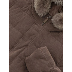 Herno Brown Cotton Jackets & Coat - IT50 | L