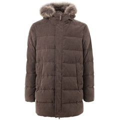 Herno Brown Cotton Jackets & Coat - IT50 | L