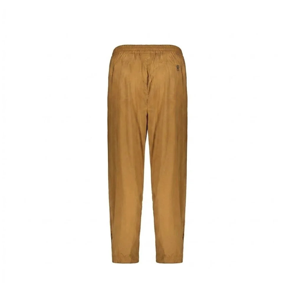 Herno Brown Elastane Casual Pants - 42