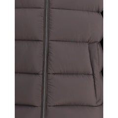 Herno Brown Polyamide Bomber - Bomber Jackets