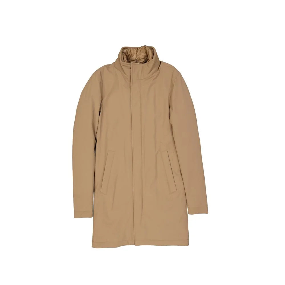 Herno Brown Polyamide Coat