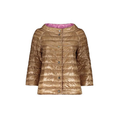 Herno Brown Polyamide Coat