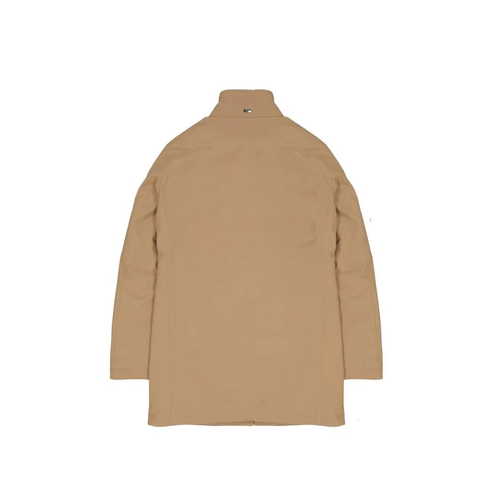Herno Brown Polyamide Coat