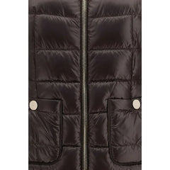 Herno Brown Polyamide Full-Length Jacket