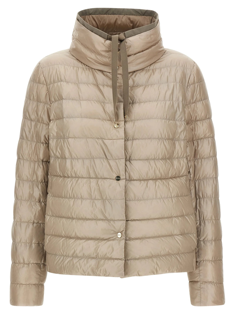 Herno Brown Polyamide Full-Length Jacket - IT48