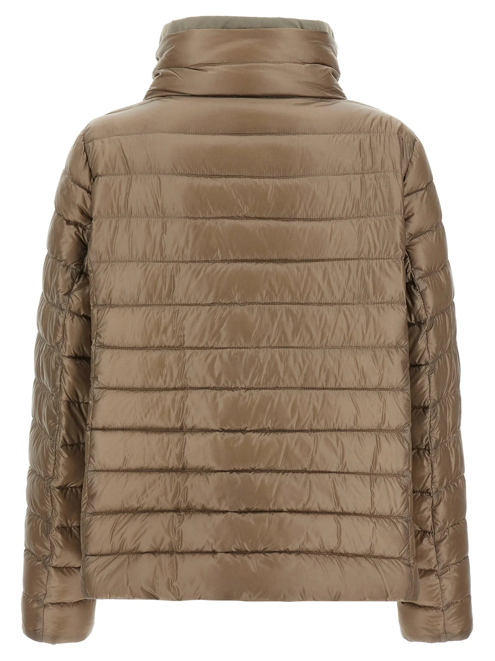 Herno Brown Polyamide Full-Length Jacket - IT48