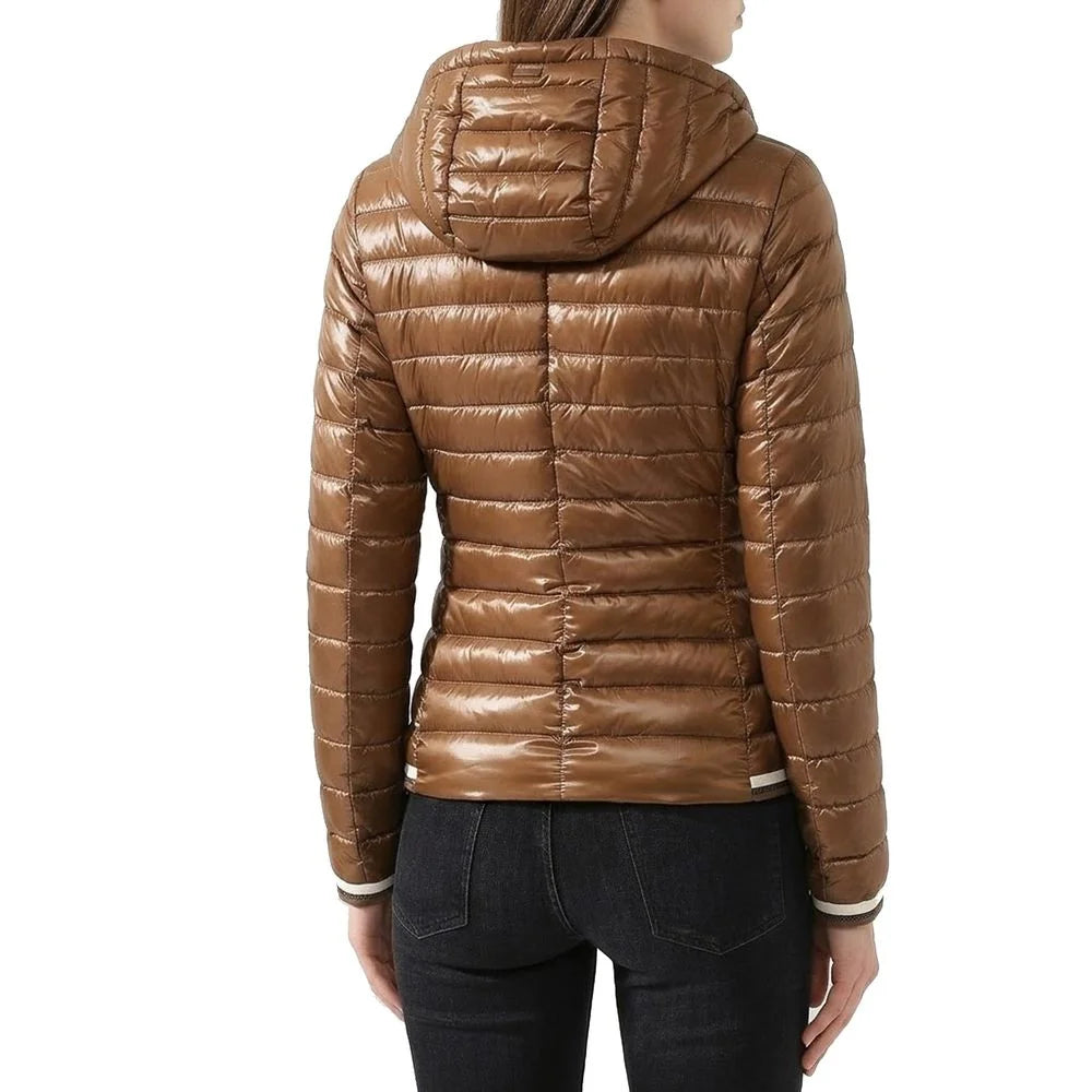 Herno Brown Polyamide Shell Jacket - 38
