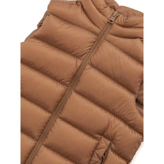 Herno Brown Polyamide Sleveless Jacket - IT50 | L - Vests