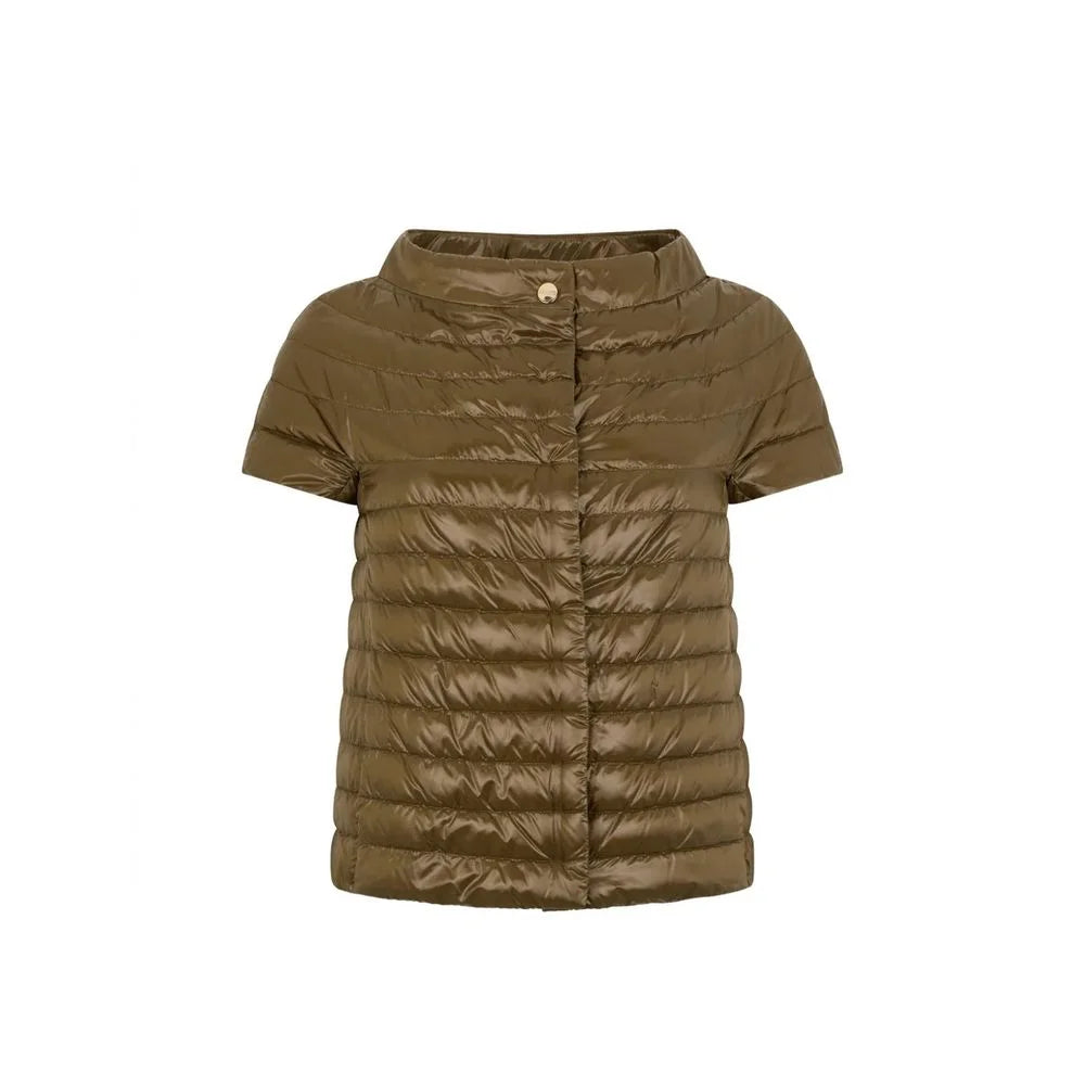 Herno Brown Polyester Clothing - 38