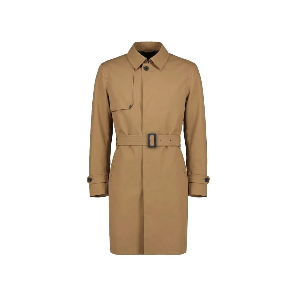 Herno Brown Polyester Coat - IT50 | L