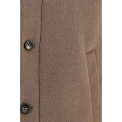 Herno Brown Polyester Full-Length Jacket