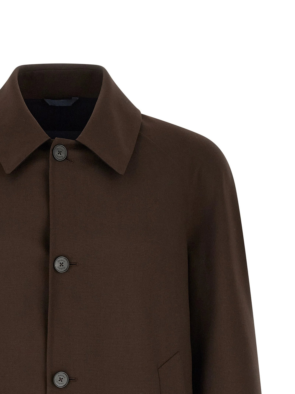 Herno Brown Polyester Full-Length Jacket - IT52 | XL