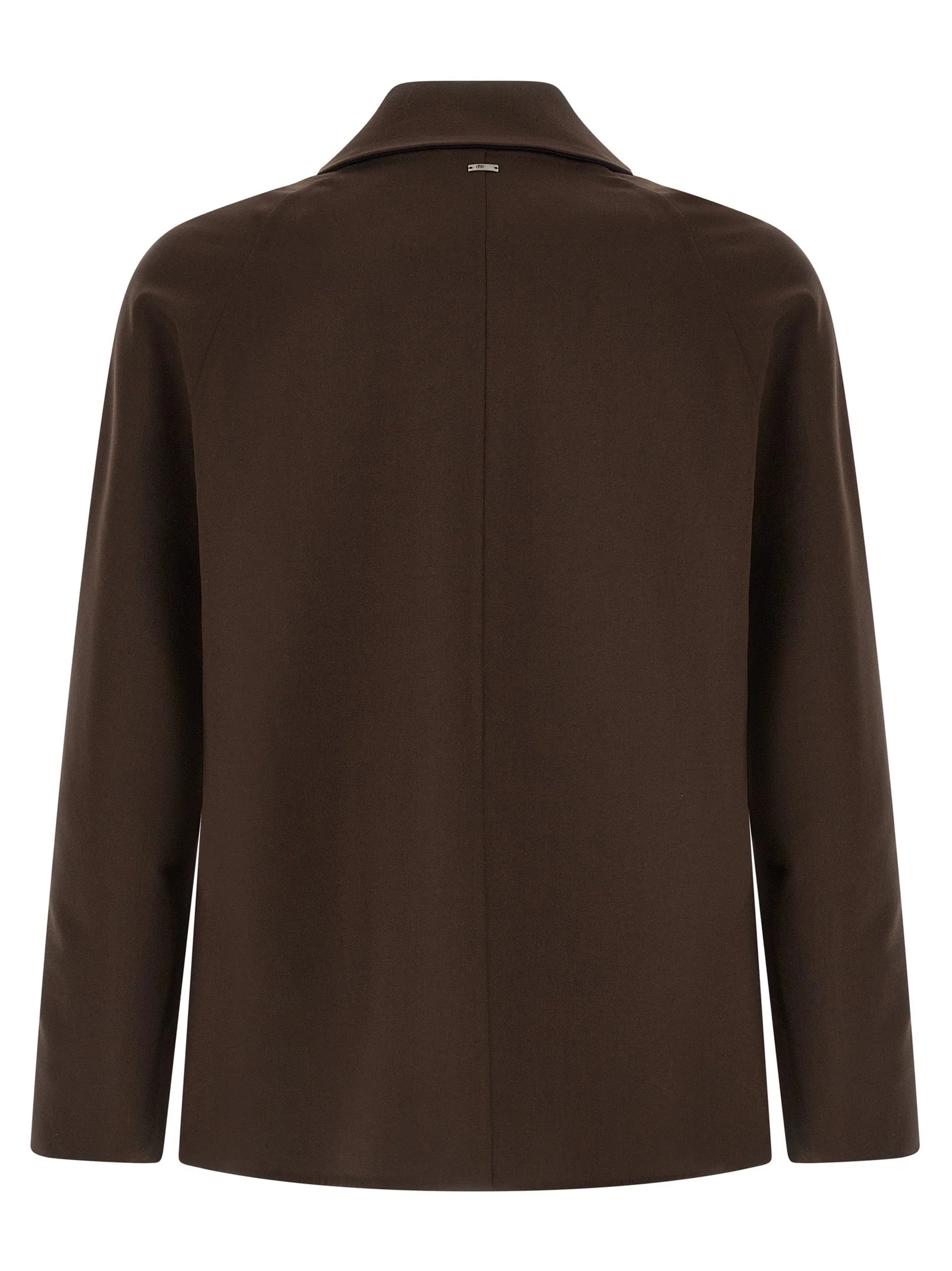 Herno Brown Polyester Full-Length Jacket - IT52 | XL