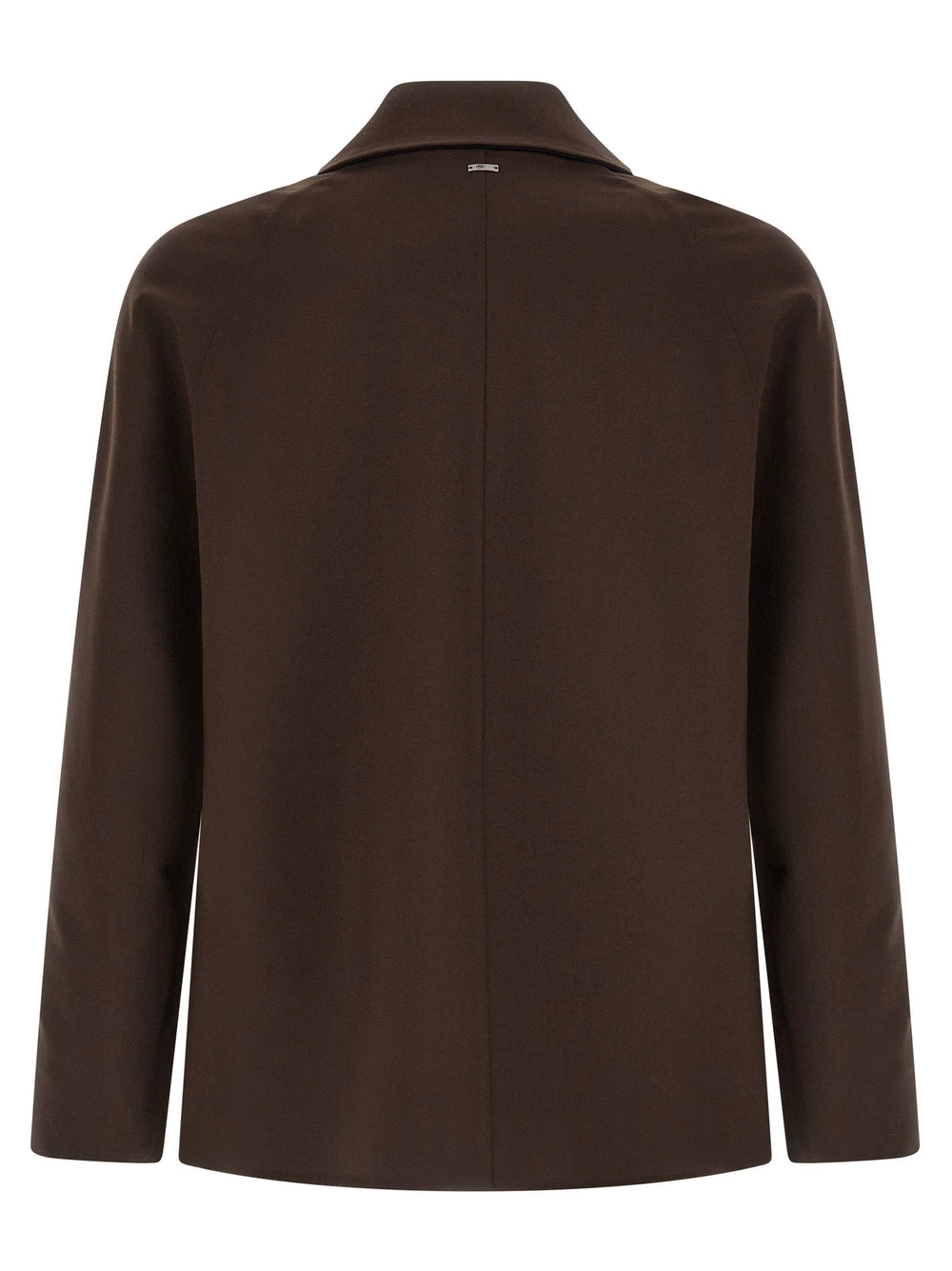 Herno Brown Polyester Full-Length Jacket - IT52 | XL