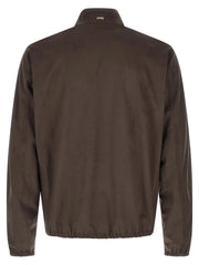 Herno Brown Polyester Jacket