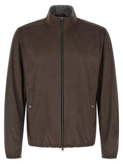 Herno Brown Polyester Jacket