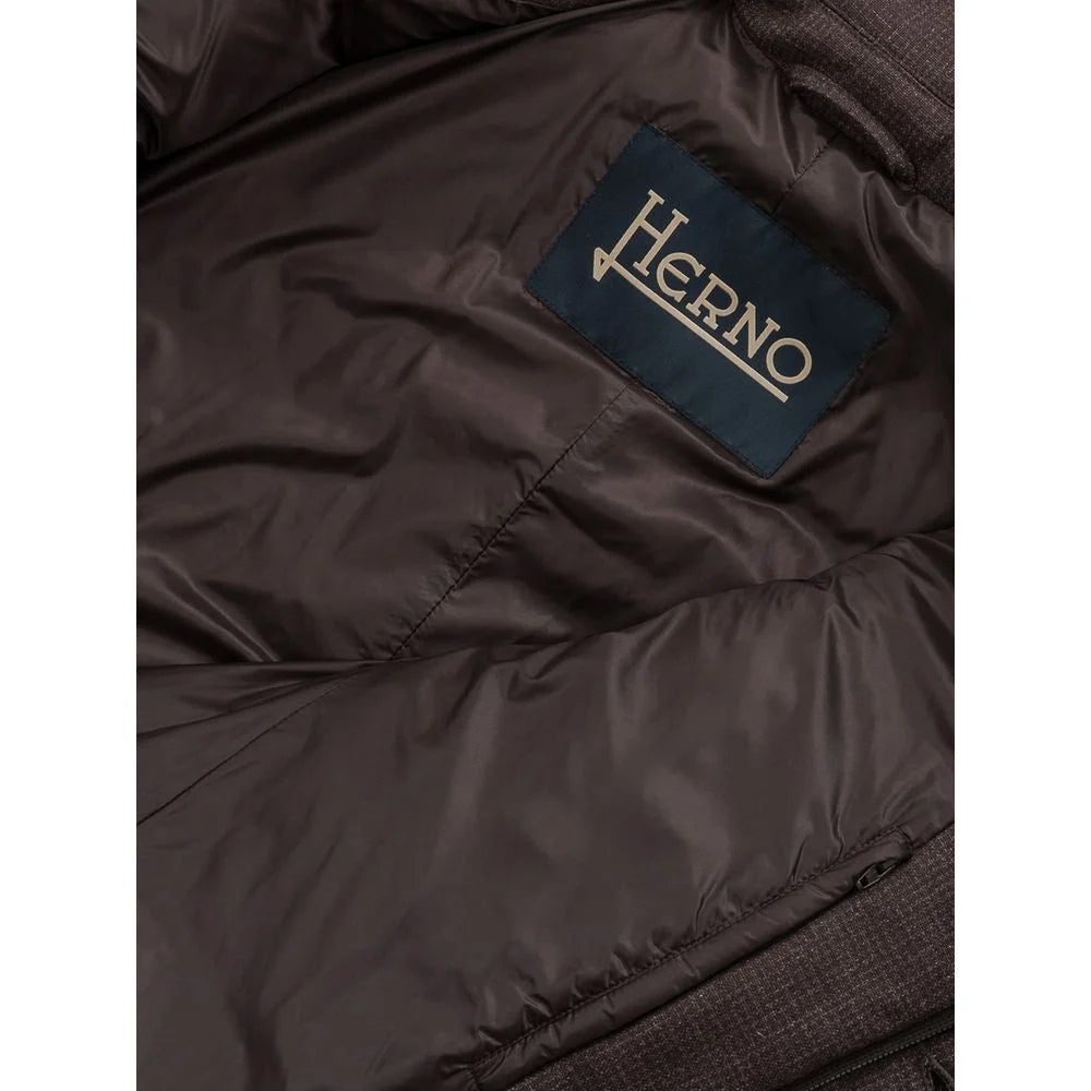 Herno Brown Wool Jackets & Coat - IT50 | L
